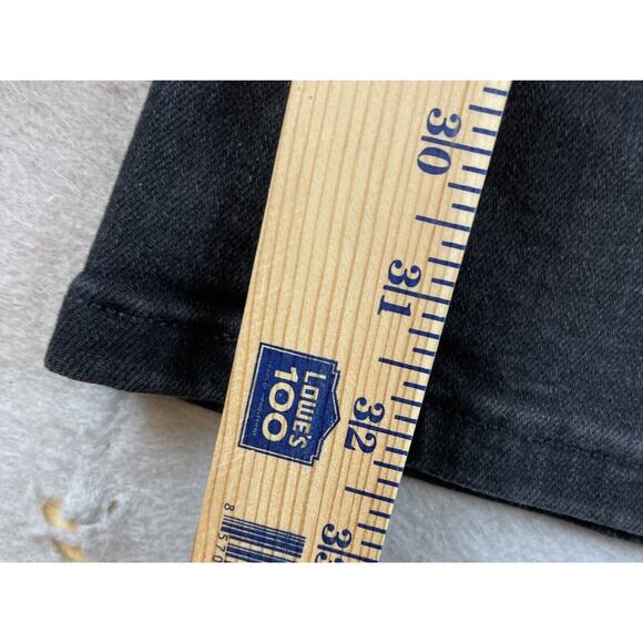 We the Free People Jayde Flare Bell Bottom Jeans Woimens Sz 25 Black Denim - Picture 12 of 12